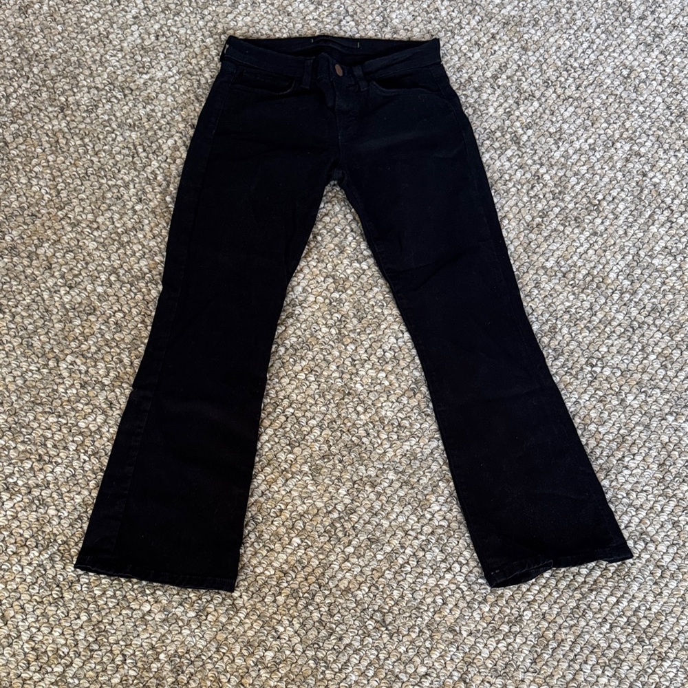 J Brand Black Women's Capri Jeans size 24 like new